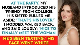 At The Party, My Husband Introduced His “Friend” From College. His Sister Pulled Me Aside: “That’s..