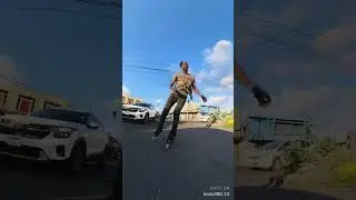 On the road in Jamaica #skating #rollerskating #skate #inspiration #motivation