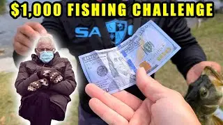 Bass Fishing for Cash! Monster Mike vs BryanTheCEO