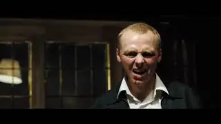 Nicholas Angel Knocks Out A Spastic And Says Yarp.