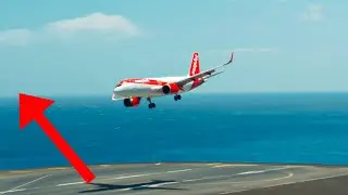 STUNNING GO AROUND EASYJET A320N At Madeira Airport