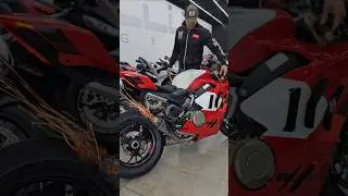 Arrow Exhaust Sound Ducati Panigale V4R !