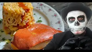 Savory Rice-Stuffed Pumpkin Recipe for Fall | The Best Halloween Pumpkin Dinner You Must Try 🎃