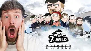 JULIA & ich werden KOMPLETT hoch genommen in 7 VS WILD ANIMATION!