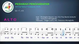 Peziarah Pengharapan - Himne Tahun Yubileum 2025, ALTO Sumber Lain, do = f, 4/4