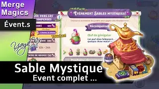 Merge Magic Fr - Sables mystiques - EVENT Complet -🧞​​🏜️​🦂​