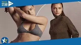 Irina Shayk flaunts her supermodel abs in a cashmere bra25 997117