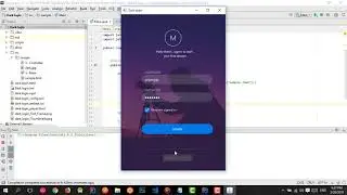 Javafx tutorial - Dark login screen