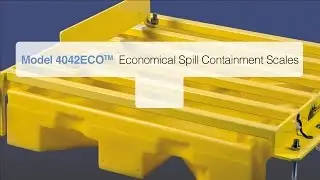 Scaletron Model 4042ECO&trade; Economical Spill Containment Scales