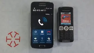 Sony Ericsson cell phone from 2006 still works fully in 2023. Sony Ericsson  incoming call