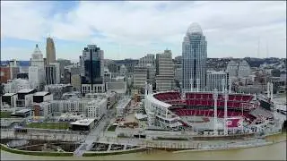 Ohio River Flood: Cincinnati 2018 {Drone Footage}