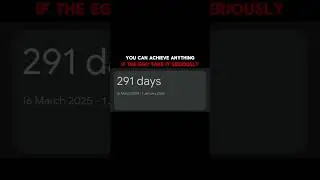 Only 291 Days Left to Reach Your Goal in 2025 | Subscribe Now | #ChaseToDreams #CountdownBegins