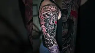 Vegeta Tattoo Arm sleeve progress