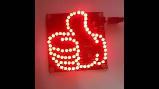 Red LED Thumb Flashing Light