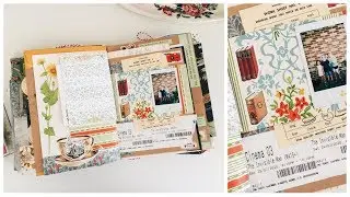 Junk Journal With Me | Ep 43 | Journaling Process Video