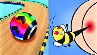Rollance Ball vs Help Me Tricky Story - ASMR Satisfying Gameplay 2024 #helptrick #rollanceballs
