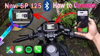 How to Connect Bluetooth with New HONDA  SP 125 | Details Explain |