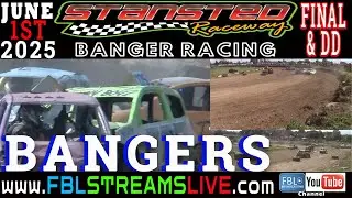 Bangers. Final and DD Race. Dan Hunt Memorial Stansted Raceway. Full Contact Banger Racing. 01/06/25
