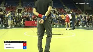 132 Lbs Cons 16 2 Jack Milos Illinois Vs Kael Voinovich Ohio