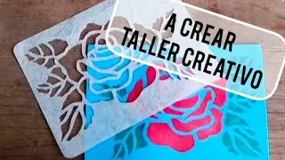 PLANTILLAS CASERAS PARA STENCIL: TUTORIAL FACIL PARA PRINCIPIANTES 