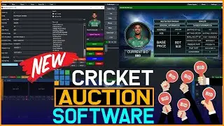 vMix Cricket Auction Software  -  Sports Auction Management