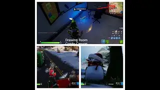 The Five Days of Fortnite:  Toy Plane Locations, Santa Truck, and Sneaky Snowmen.