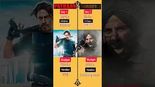 Border 2 vs Pathaan Box Office Collection 😯 #border2 #pathaan #shortvideo