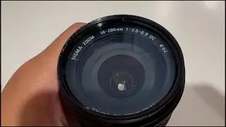 Sigma Lens Zoom 18-200mm