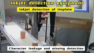 Visual inspection, inner wall inspection, defect inspection and coding inspection of packaging cans