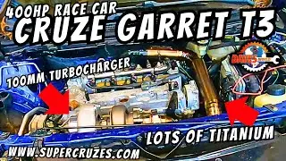 Cruze Titanium intercooler Garret T3 and T4 Turbocharger build 400HP