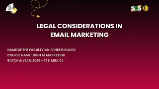 Legal Consideration in Email Marketing | DM | SNS INSTITUTIONS