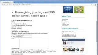 12 фишек WordPress. Урок 2. Плагин WP SpamFree. (Андрей Бернацкий - Webformyself)