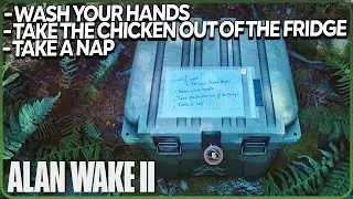 Murder Site Cult Stash Code Alan Wake 2