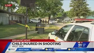 Child shot on Indy&rsquo;s west side