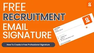 How To Create A Free Recruitment Email Signature & Add It To Giig Hire