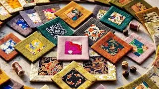 💎Turn Beautiful Fabric Scraps into a Practical Handmade Bag | Easy Patchwork Sewing Tutorial