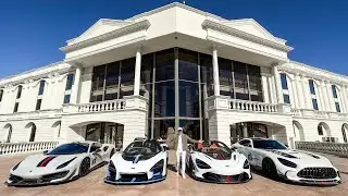 THEY BROUGHT ME A 1100+HP MCLAREN SENNA AND MORE! || Manny Khoshbin