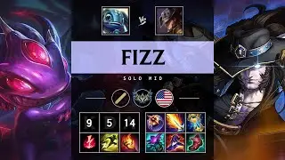 Fizz Mid vs Twisted Fate - NA Challenger Patch 25.12