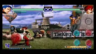 como configurar los botones E y F en kof 2002 para android
