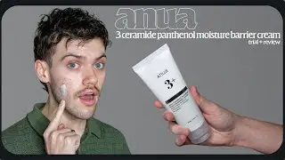 anua 3 ceramide panthenol moisture barrier cream | trial + review
