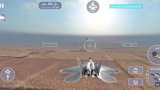 F 22  raptor in action / Foxone special mission +/ gameplay.