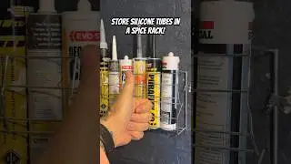 Silicone/Caulk Storage Hack