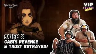 Attack on Titan S4 EP 8 Reaction | &ldquo;Assassin&rsquo;s Bullet&rdquo; &ndash; Gabi&rsquo;s Revenge & Trust Betrayed!