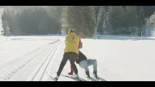 Skifahren ging schief