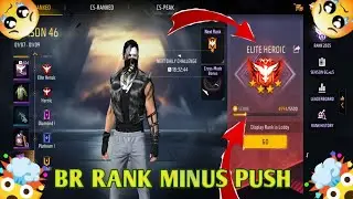 BR RANK MINUS PUSH 🤯 RUKO PLEASE WAIT KARO 🙏@abugaming-5a 