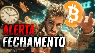🔴URGENTE! BITCOIN E CRIPTOMOEDAS: FECHAMENTO SEMANAL FALHA EM ROMPER