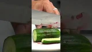 FROZEN CUMUBER CUTTING ASMR VIDEOS #asmr #glasscutting #peacefullmusic #shorts