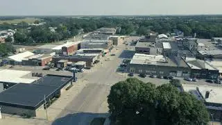 Wahoo, Nebraska by drone.
