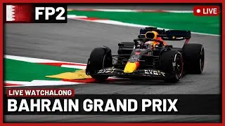 F1 2022 Bahrain GP Live Free Practice 2 Watchalong