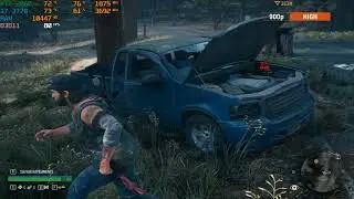 Days Gone l I7 3770 + RTX 2060 l 900p l low l Medium l High l Max